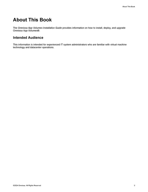 Omnissa App Volumes Install Guide - Page 3