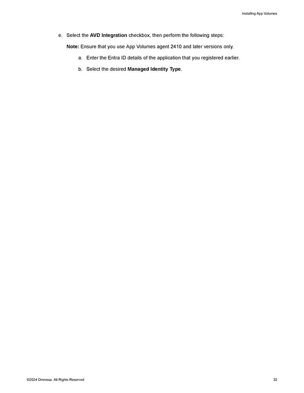 Omnissa App Volumes Install Guide - Page 32