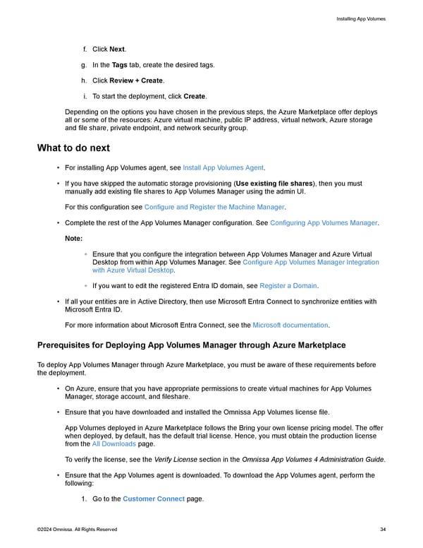 Omnissa App Volumes Install Guide - Page 34