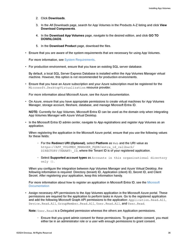 Omnissa App Volumes Install Guide - Page 35
