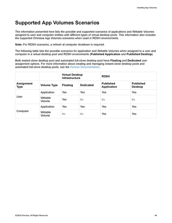 Omnissa App Volumes Install Guide - Page 44