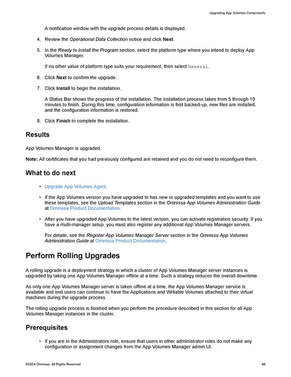 Omnissa App Volumes Install Guide - Page 46